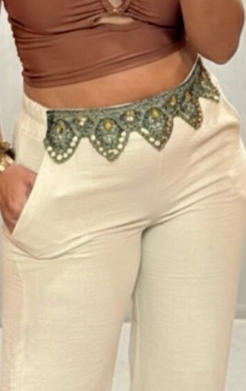 Top anudado Cobre